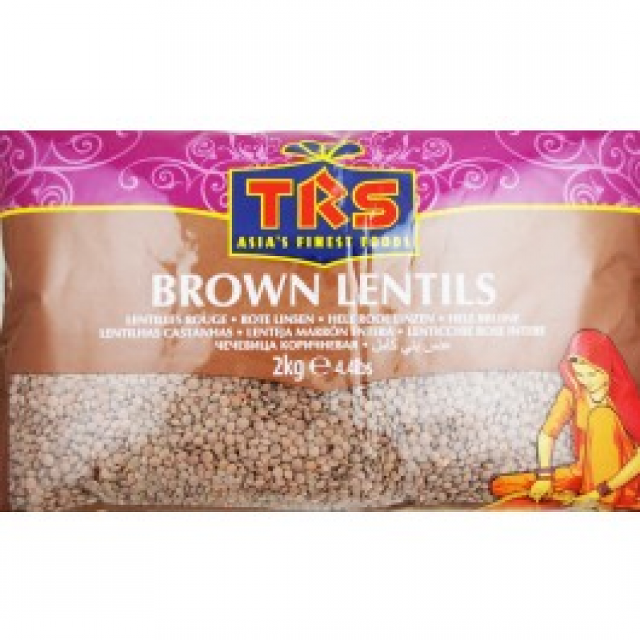 Trs Whole Brown Lentils Masoor Dal Kg